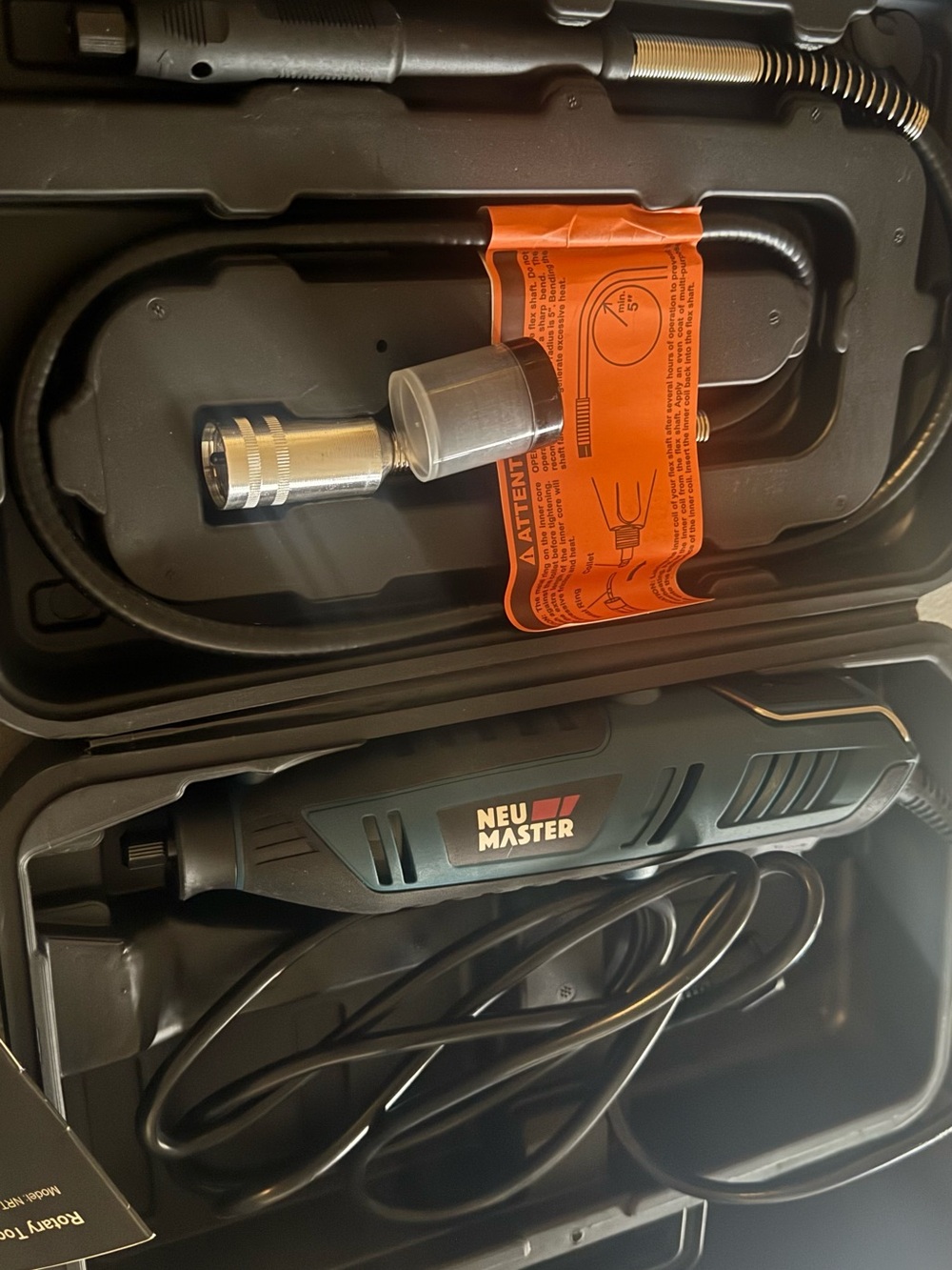 Rotary Tool Kit 200W Variable Speed 10000-35000 RPM Corded 160 Accessories